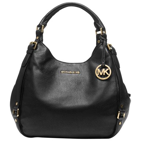 michael kors black over the shoulder purse|black michael kors purse tote.